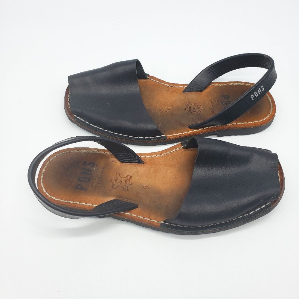 Pons Avarcas handmade Spain sandals US 9 EU 39